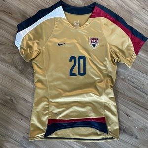 Gold Abby Wambach team USA jersey